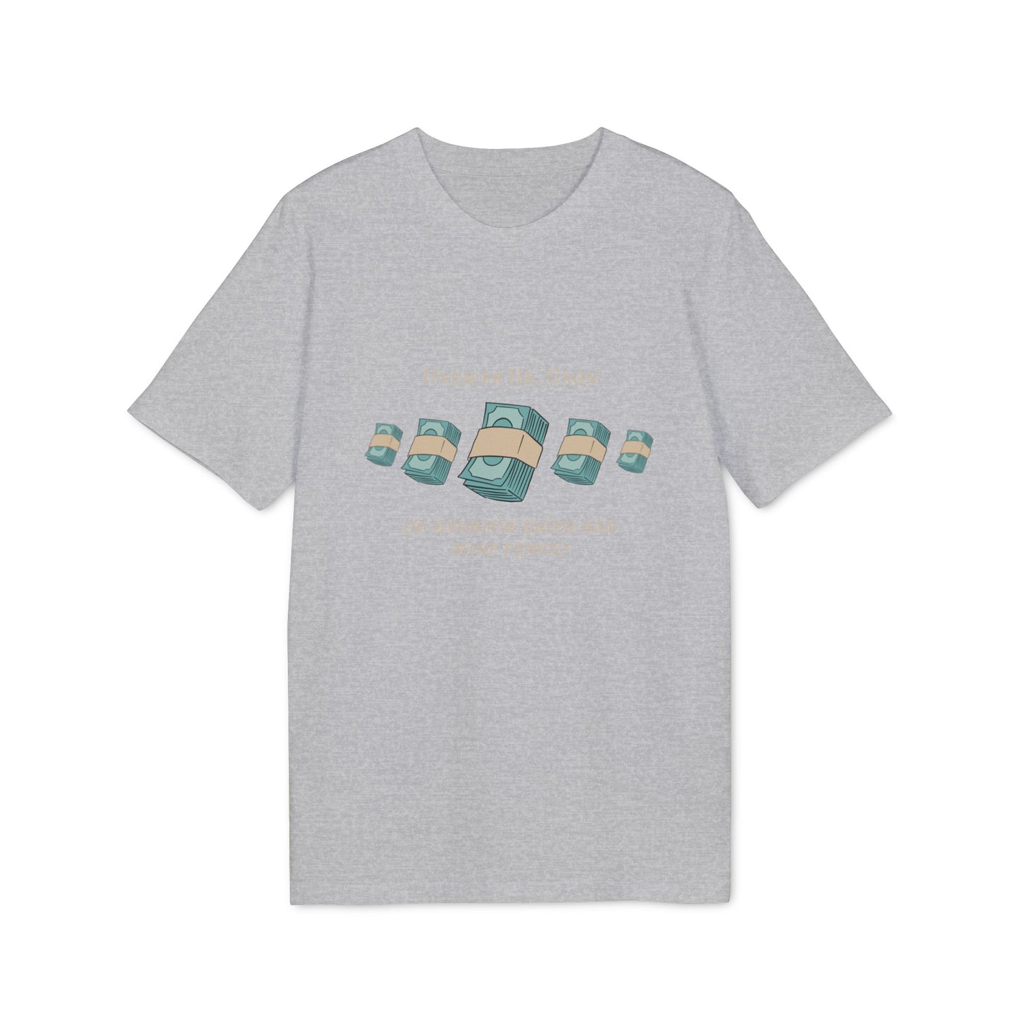 "hvem er hr. grøn ...?" │ unisex citat t-shirt