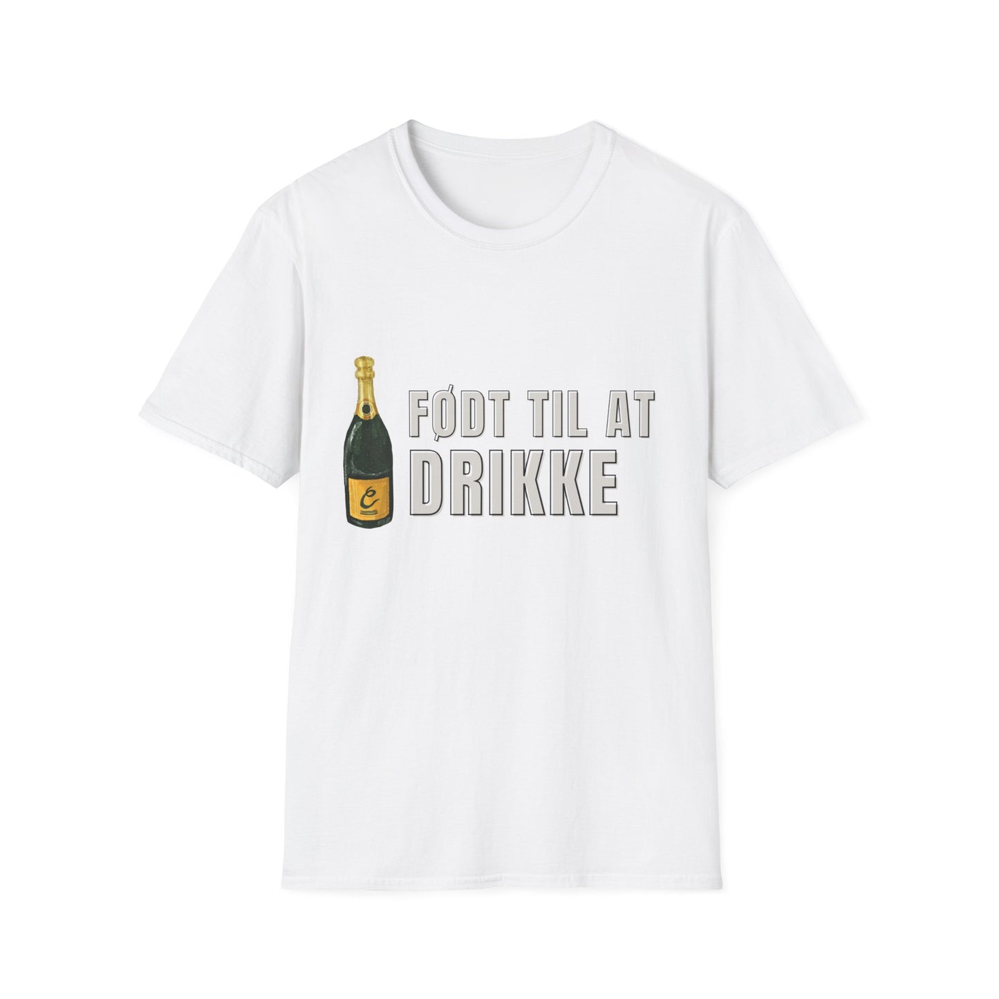"født til at drikke" | førertrøje unisex