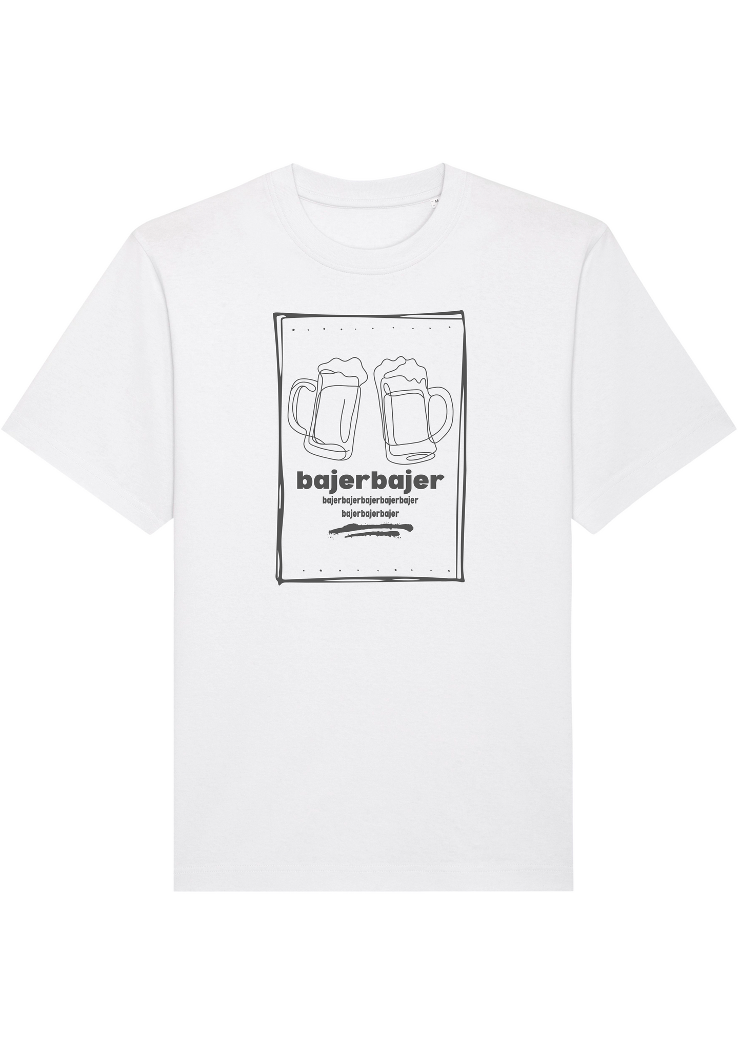 "bajer" simpel | oversized unisex citat t-shirt