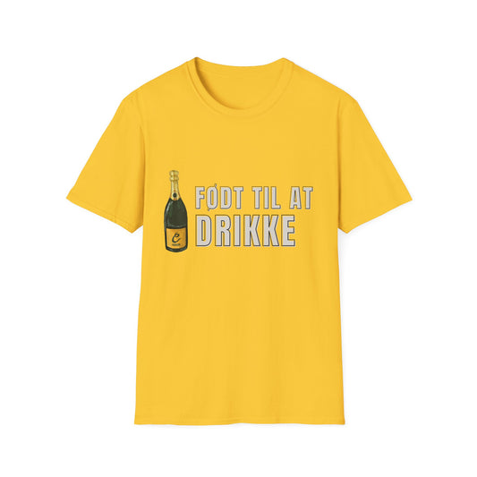 "født til at drikke" | førertrøje unisex
