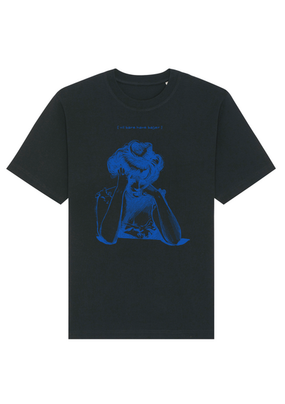 "vil bare have bajer" | oversized unisex citat t-shirt