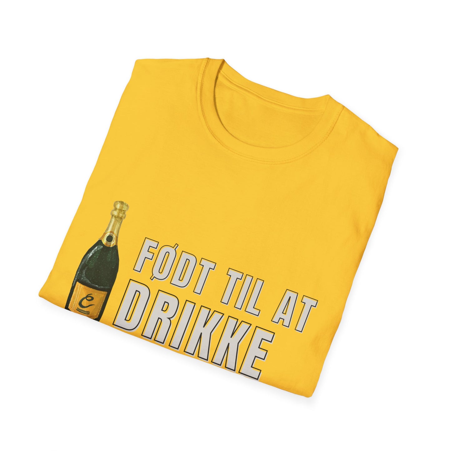 "født til at drikke" | førertrøje unisex